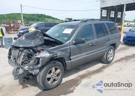 2004 Jeep Grand Cherokee Overland z USA, uszkodzony, nr VIN 1J8GW68J14C312578